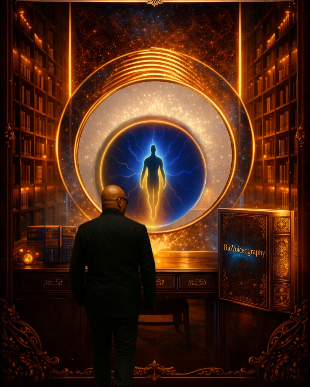 BioVoice portal showing human voice identity authentication technology